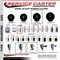 Service Caster Assure Parts 190269611 4'' Replacement Caster with Brake ASS-SCC-GR20S414-SRS-TLB-716138 - alternate 2